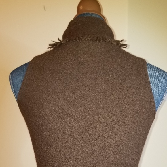 198 N W/O T XS Wool brwn Classiques Entier turtlnk - Picture 6 of 11